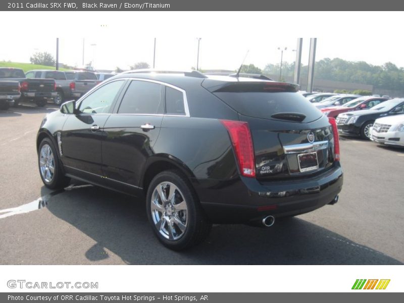 Black Raven / Ebony/Titanium 2011 Cadillac SRX FWD