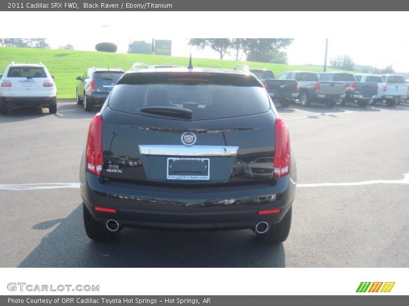 Black Raven / Ebony/Titanium 2011 Cadillac SRX FWD