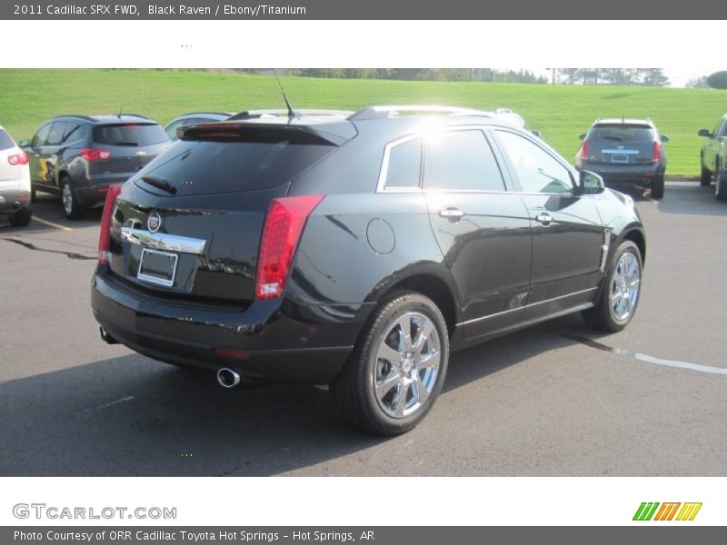 Black Raven / Ebony/Titanium 2011 Cadillac SRX FWD