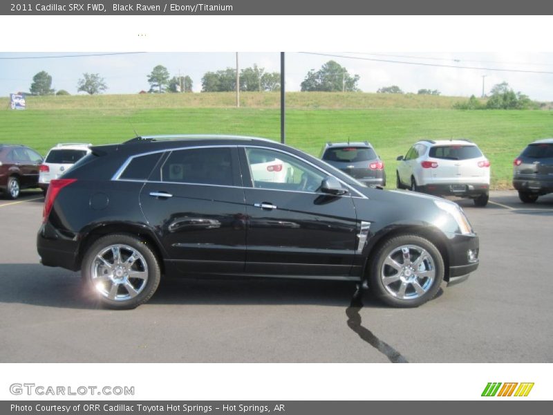 Black Raven / Ebony/Titanium 2011 Cadillac SRX FWD