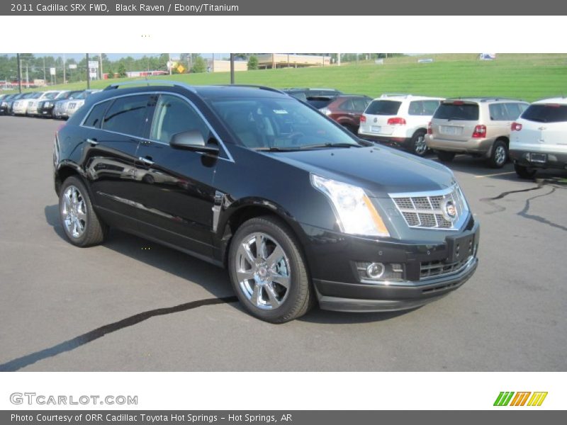 Black Raven / Ebony/Titanium 2011 Cadillac SRX FWD
