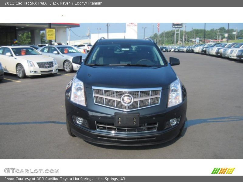 Black Raven / Ebony/Titanium 2011 Cadillac SRX FWD
