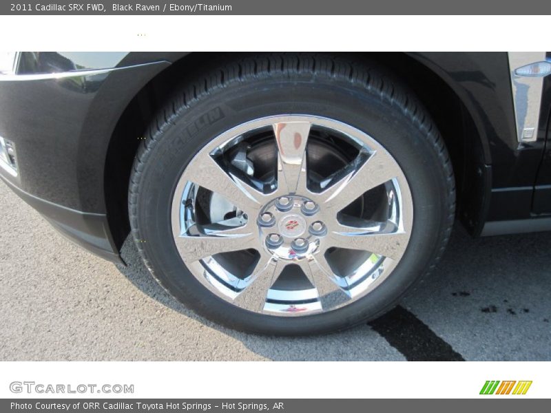 Black Raven / Ebony/Titanium 2011 Cadillac SRX FWD