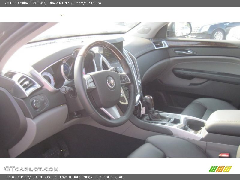 Black Raven / Ebony/Titanium 2011 Cadillac SRX FWD