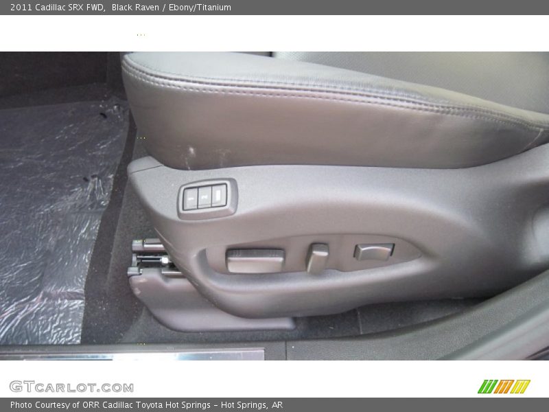 Black Raven / Ebony/Titanium 2011 Cadillac SRX FWD