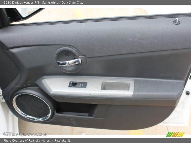 Stone White / Dark Slate Gray 2010 Dodge Avenger R/T