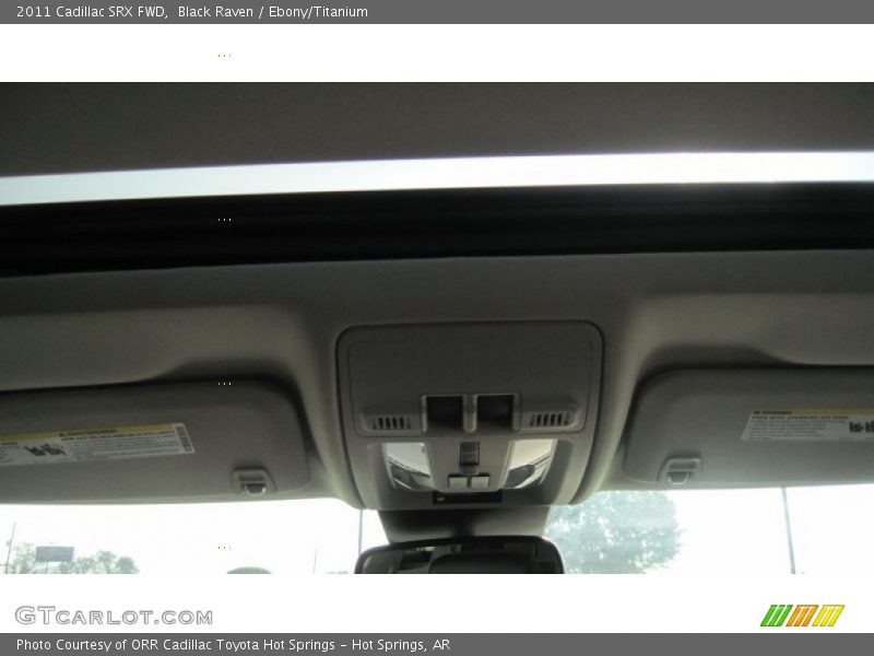 Black Raven / Ebony/Titanium 2011 Cadillac SRX FWD