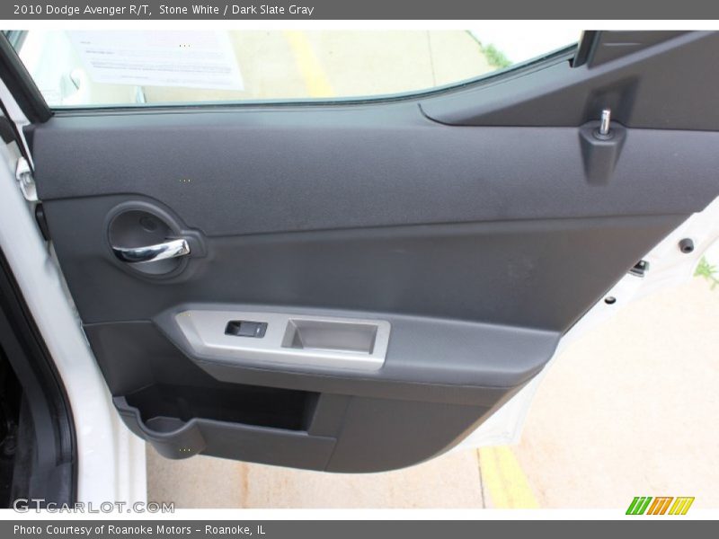 Stone White / Dark Slate Gray 2010 Dodge Avenger R/T
