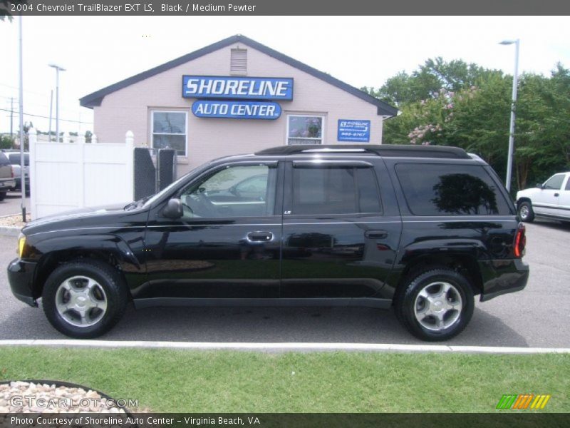 Black / Medium Pewter 2004 Chevrolet TrailBlazer EXT LS