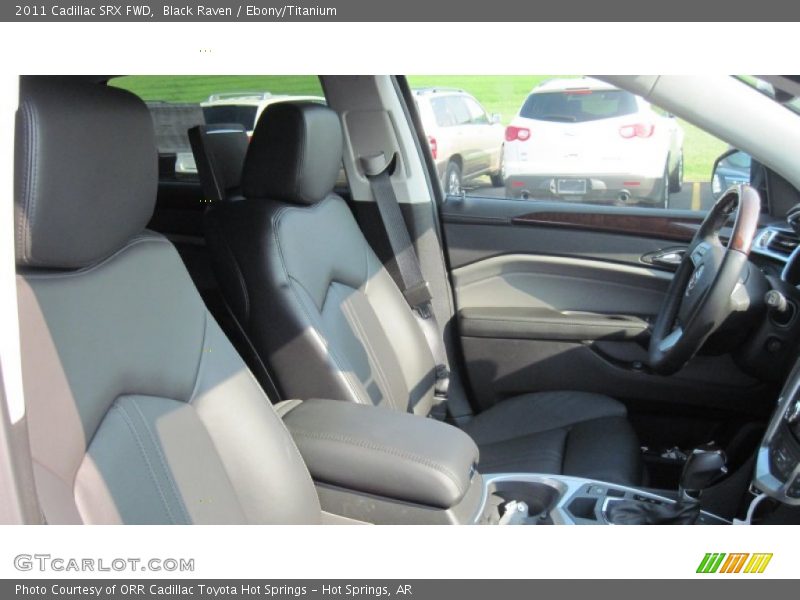 Black Raven / Ebony/Titanium 2011 Cadillac SRX FWD