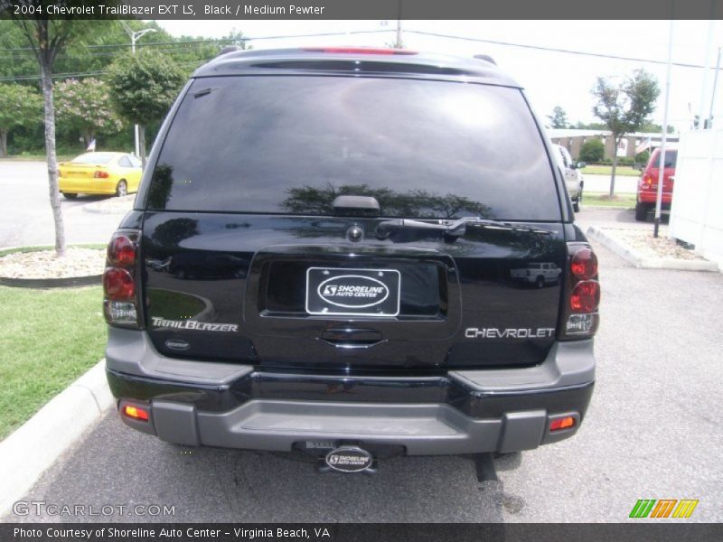 Black / Medium Pewter 2004 Chevrolet TrailBlazer EXT LS