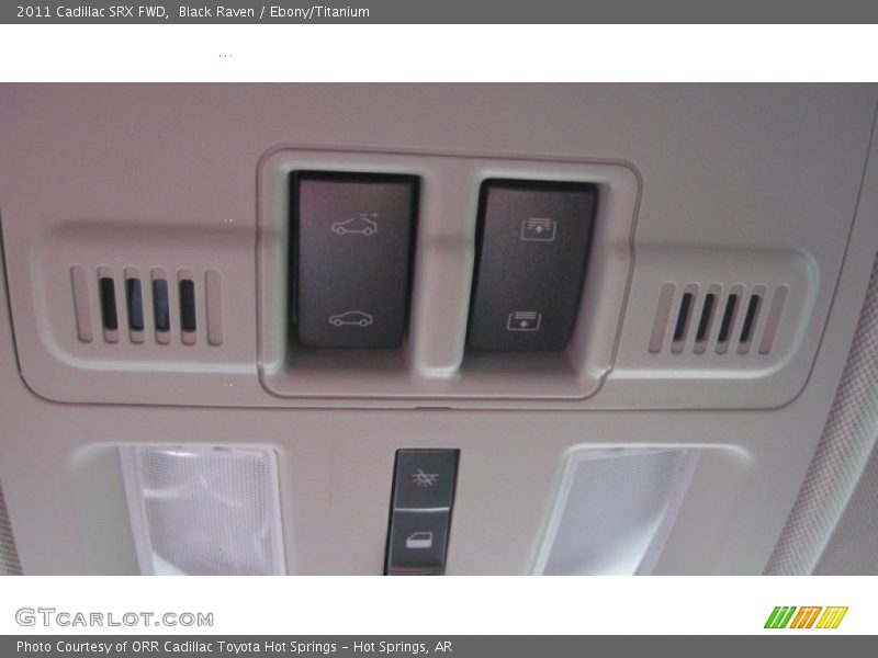 Black Raven / Ebony/Titanium 2011 Cadillac SRX FWD