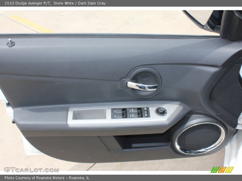 Stone White / Dark Slate Gray 2010 Dodge Avenger R/T