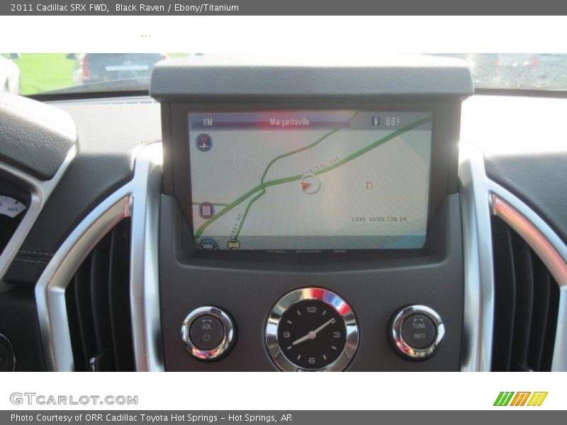 Black Raven / Ebony/Titanium 2011 Cadillac SRX FWD