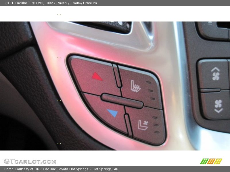 Black Raven / Ebony/Titanium 2011 Cadillac SRX FWD