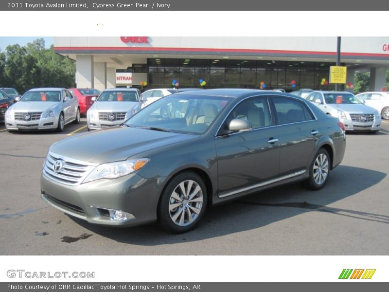 Cypress Green Pearl / Ivory 2011 Toyota Avalon Limited