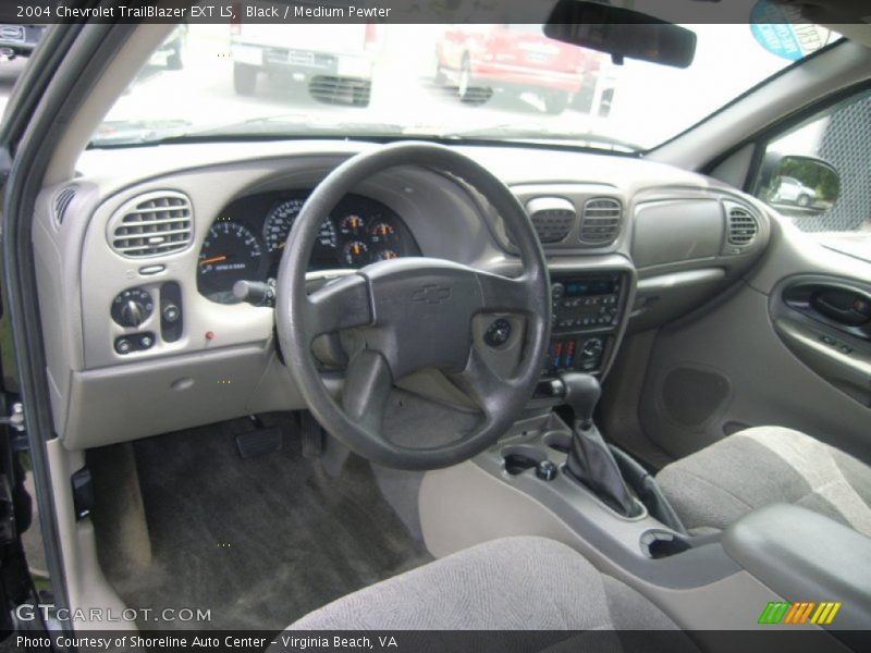 Black / Medium Pewter 2004 Chevrolet TrailBlazer EXT LS