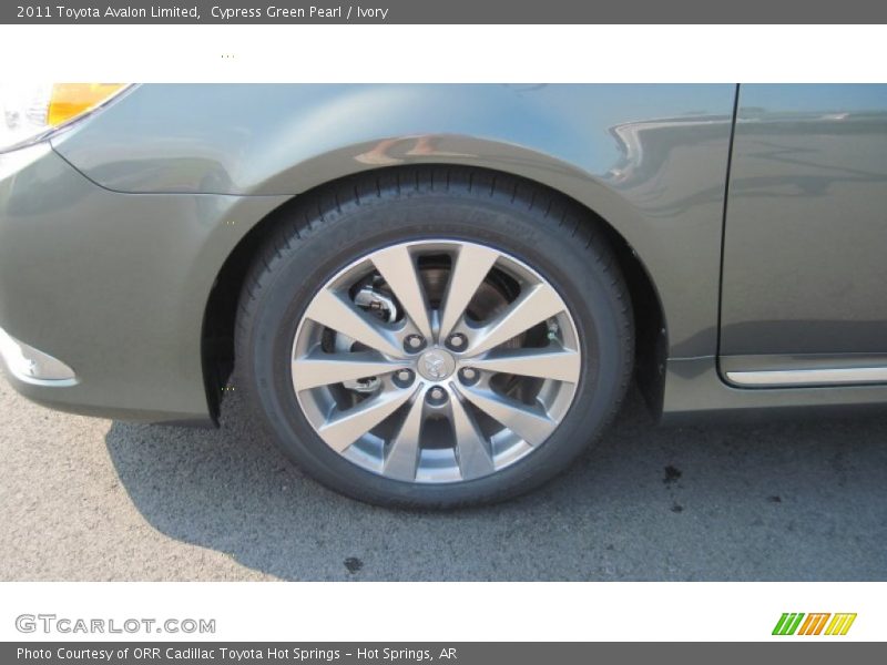 Cypress Green Pearl / Ivory 2011 Toyota Avalon Limited