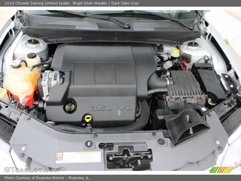  2010 Sebring Limited Sedan Engine - 3.5 Liter SOHC 24-Valve V6