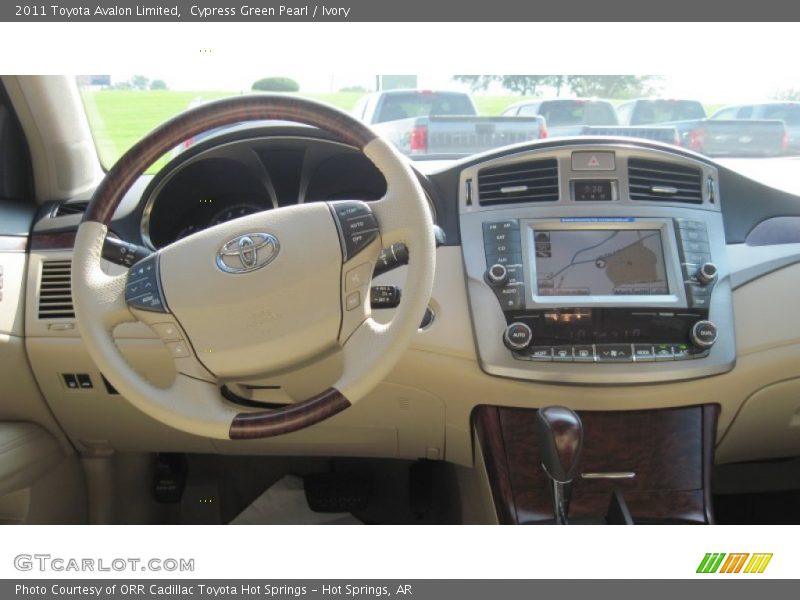Cypress Green Pearl / Ivory 2011 Toyota Avalon Limited