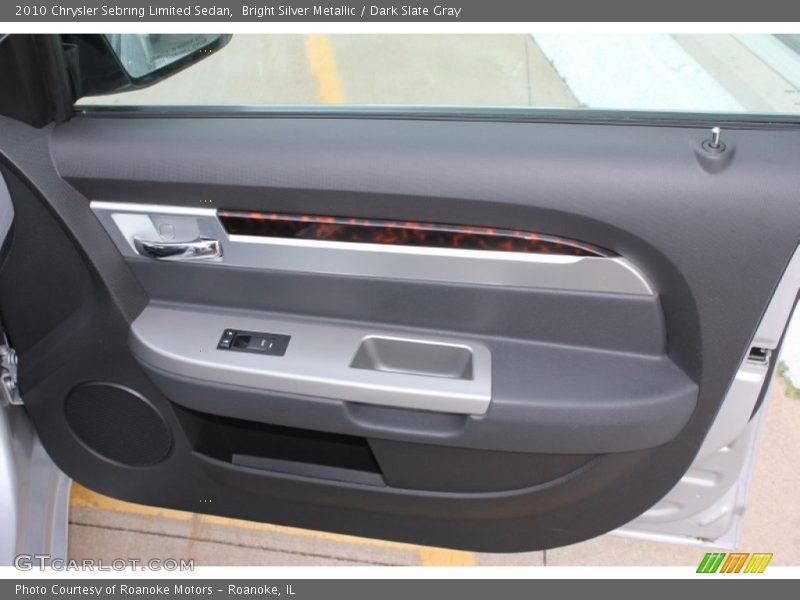 Bright Silver Metallic / Dark Slate Gray 2010 Chrysler Sebring Limited Sedan