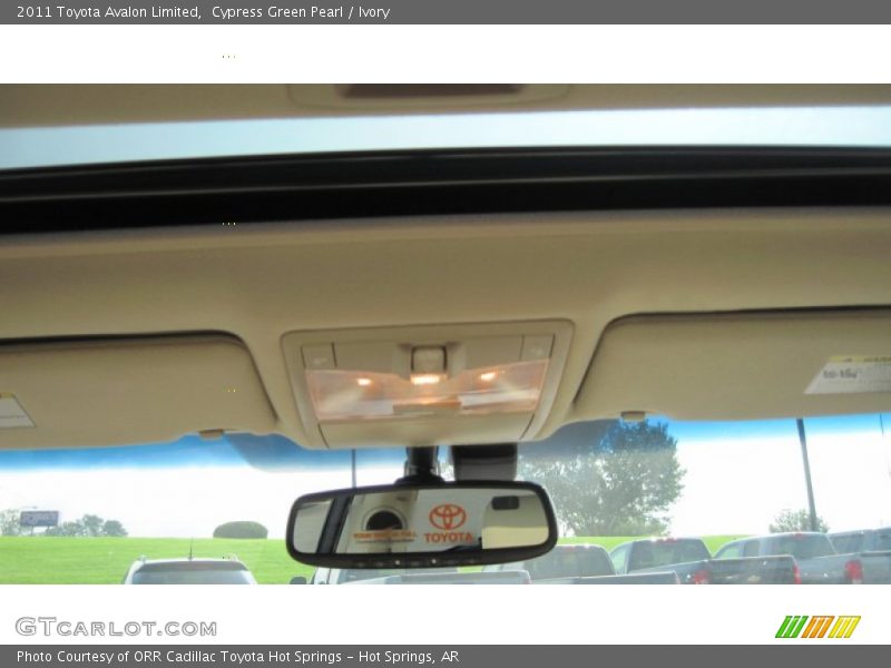 Cypress Green Pearl / Ivory 2011 Toyota Avalon Limited
