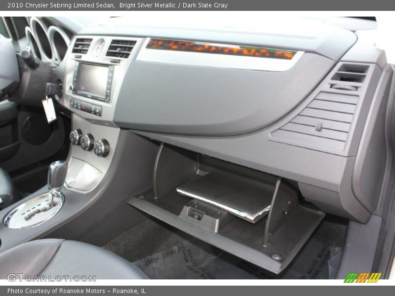Bright Silver Metallic / Dark Slate Gray 2010 Chrysler Sebring Limited Sedan
