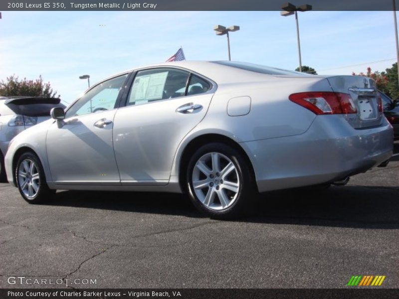 Tungsten Metallic / Light Gray 2008 Lexus ES 350