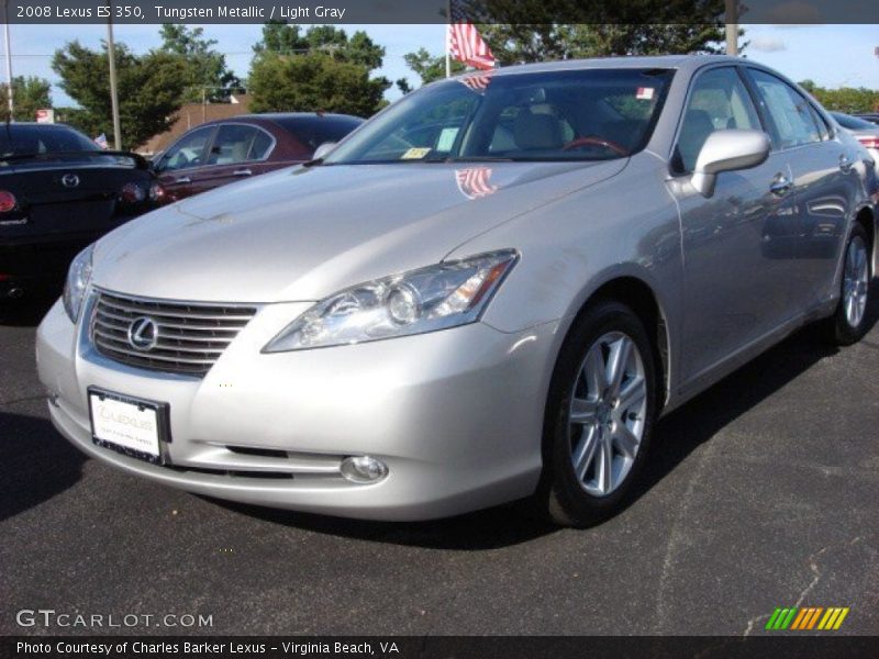 Tungsten Metallic / Light Gray 2008 Lexus ES 350