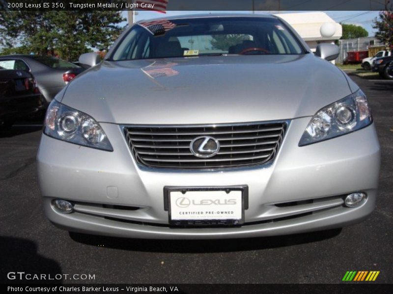 Tungsten Metallic / Light Gray 2008 Lexus ES 350
