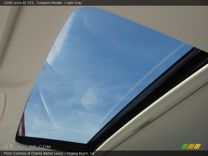 Tungsten Metallic / Light Gray 2008 Lexus ES 350
