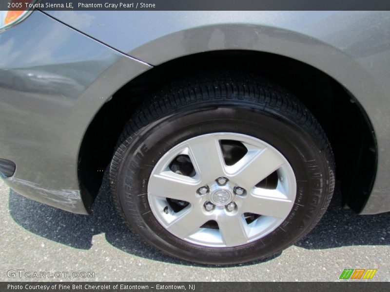 Phantom Gray Pearl / Stone 2005 Toyota Sienna LE