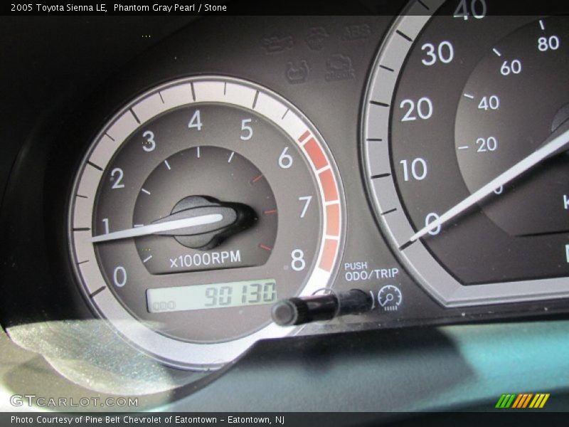 Phantom Gray Pearl / Stone 2005 Toyota Sienna LE