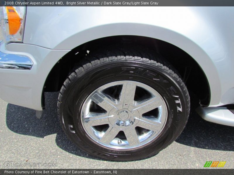Bright Silver Metallic / Dark Slate Gray/Light Slate Gray 2008 Chrysler Aspen Limited 4WD