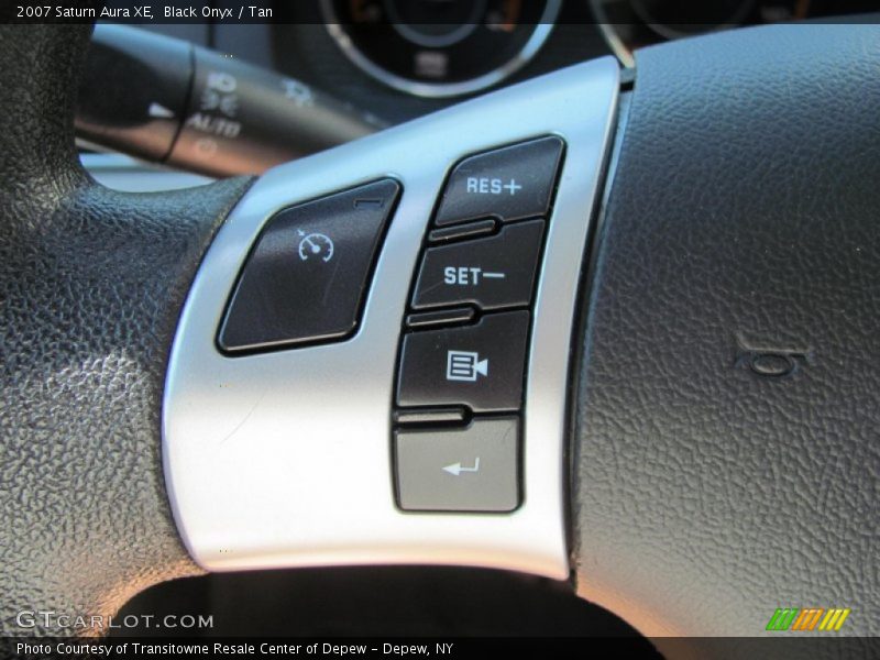Black Onyx / Tan 2007 Saturn Aura XE