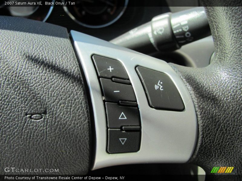 Black Onyx / Tan 2007 Saturn Aura XE