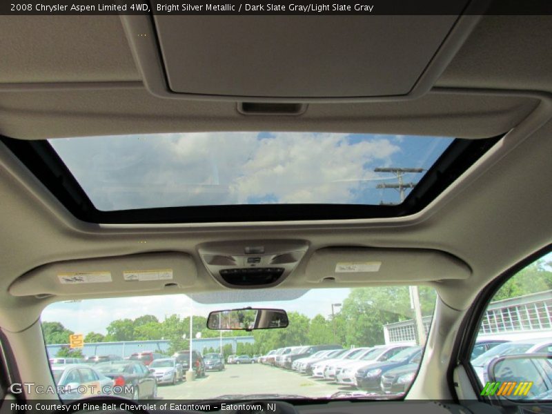 Bright Silver Metallic / Dark Slate Gray/Light Slate Gray 2008 Chrysler Aspen Limited 4WD