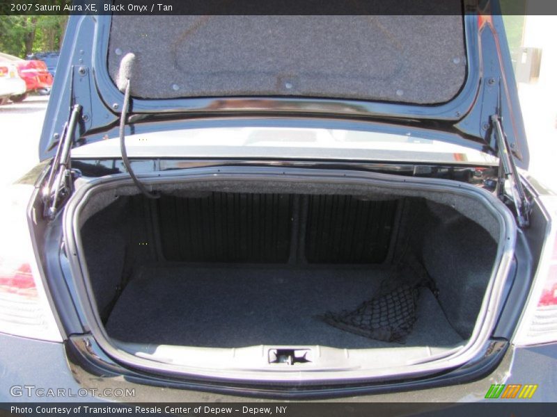 Black Onyx / Tan 2007 Saturn Aura XE