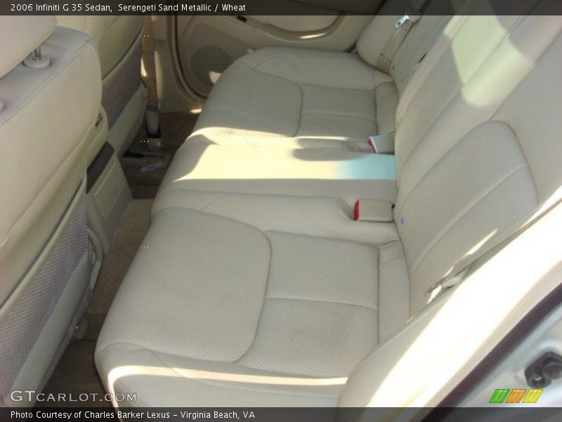 Serengeti Sand Metallic / Wheat 2006 Infiniti G 35 Sedan