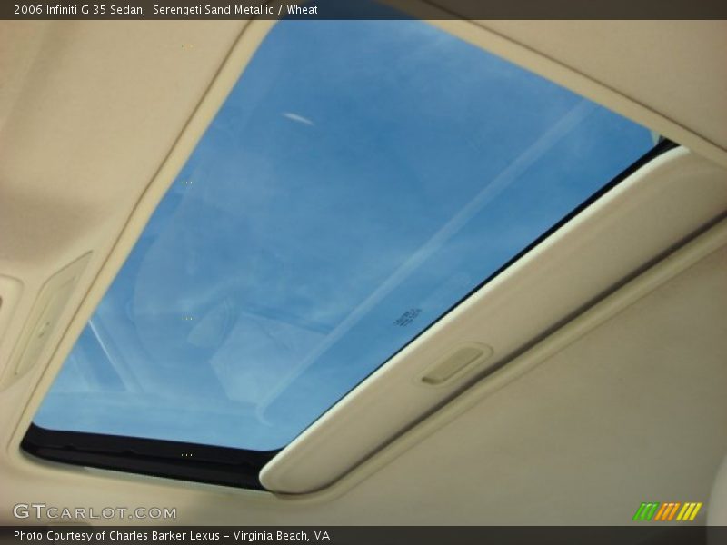 Serengeti Sand Metallic / Wheat 2006 Infiniti G 35 Sedan