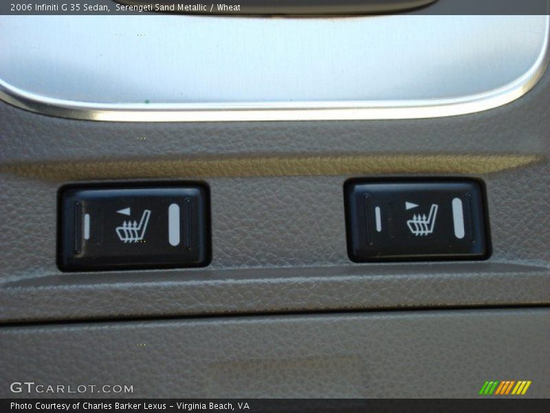 Serengeti Sand Metallic / Wheat 2006 Infiniti G 35 Sedan
