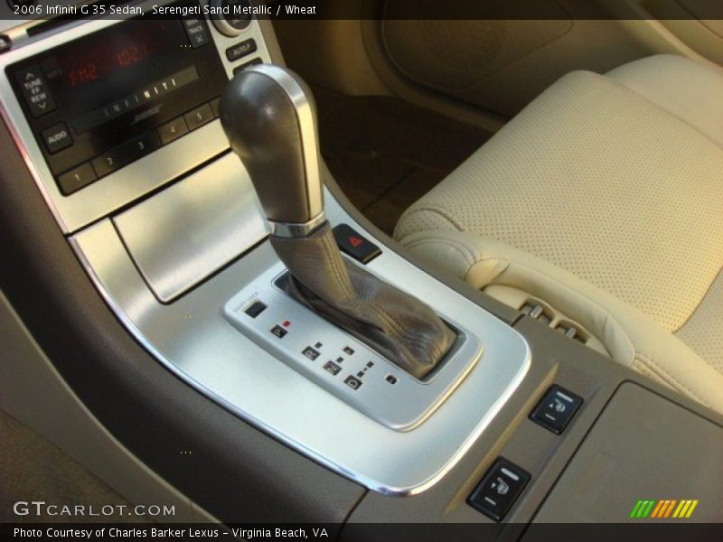 Serengeti Sand Metallic / Wheat 2006 Infiniti G 35 Sedan