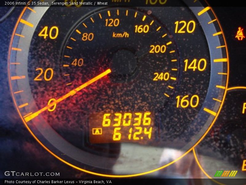 Serengeti Sand Metallic / Wheat 2006 Infiniti G 35 Sedan