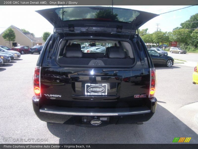 Onyx Black / Ebony 2008 GMC Yukon Denali AWD