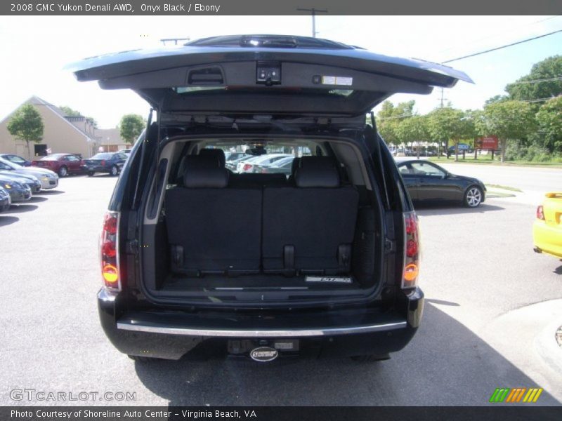 Onyx Black / Ebony 2008 GMC Yukon Denali AWD