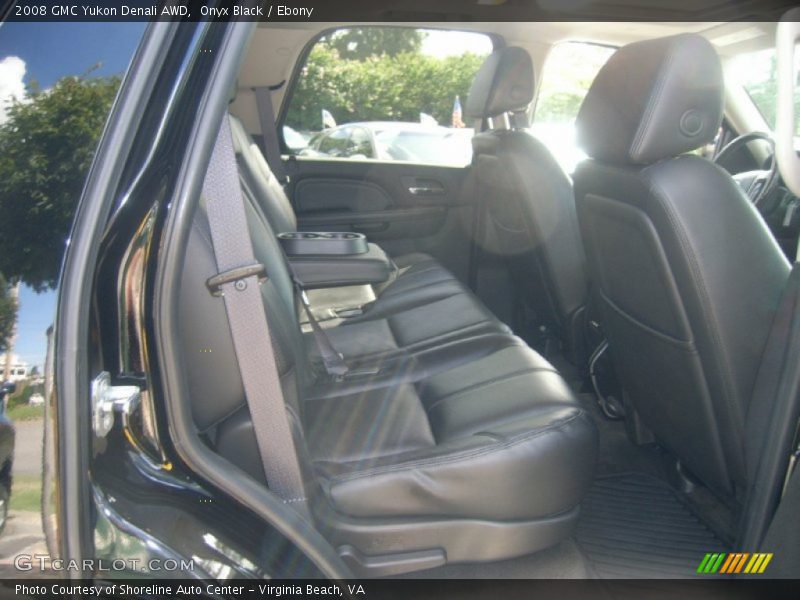 Onyx Black / Ebony 2008 GMC Yukon Denali AWD