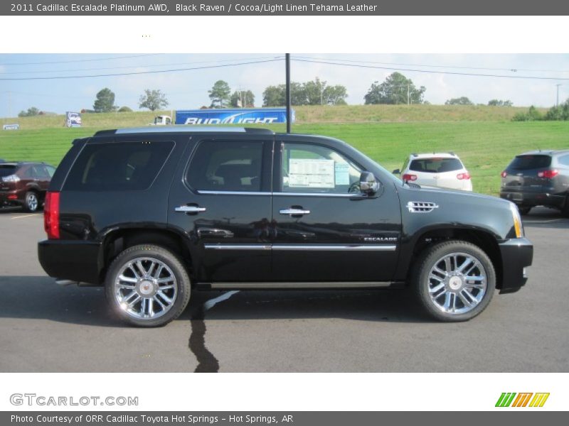  2011 Escalade Platinum AWD Black Raven