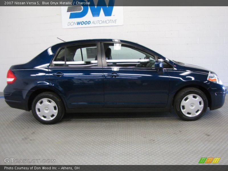 Blue Onyx Metallic / Charcoal 2007 Nissan Versa S