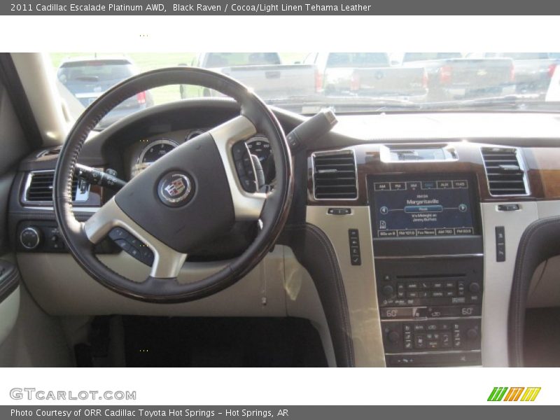 Dashboard of 2011 Escalade Platinum AWD