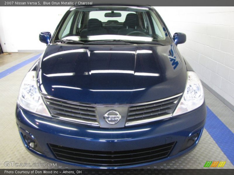 Blue Onyx Metallic / Charcoal 2007 Nissan Versa S